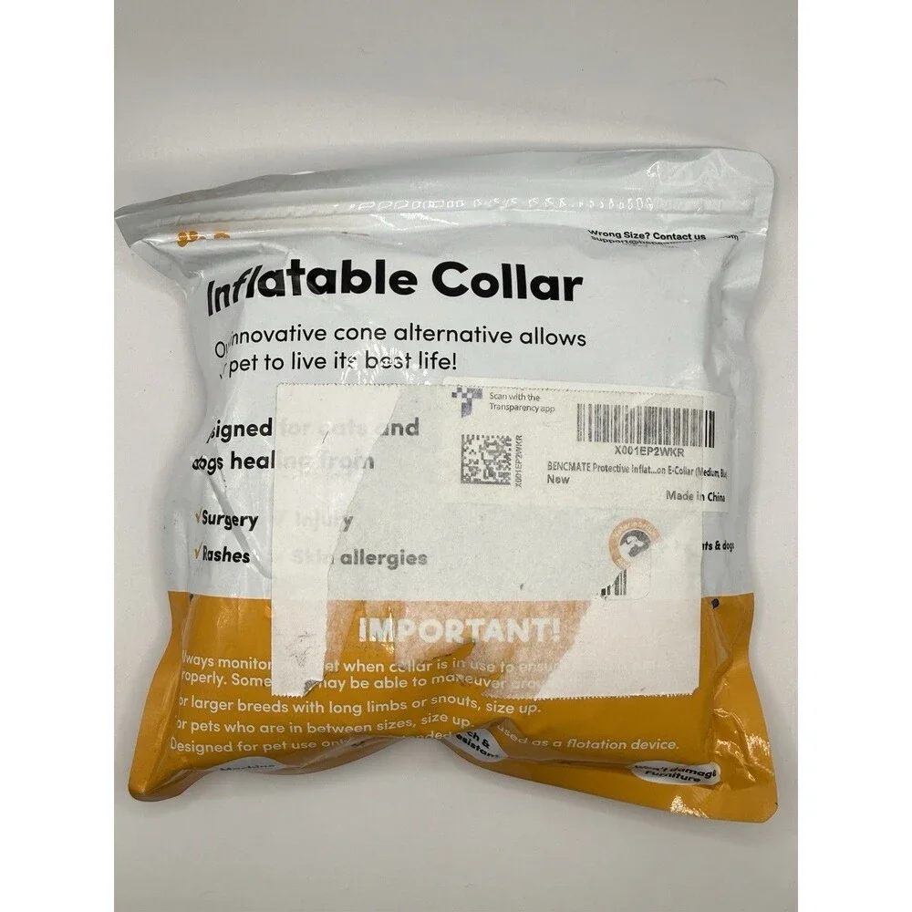 Bencmate Inflatable Pet Collar Medium (7